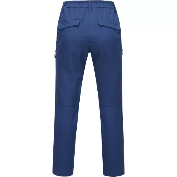 Little Donkey Andy Women's Windproof Hiking Cargo Pants Fleece Lined Water Repellent Ski Snow Softshell Pants