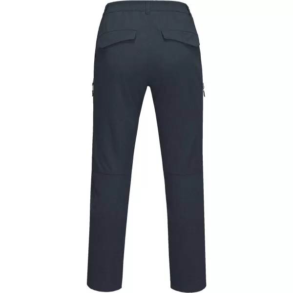 Little Donkey Andy Women's Windproof Hiking Cargo Pants Fleece Lined Water Repellent Ski Snow Softshell Pants