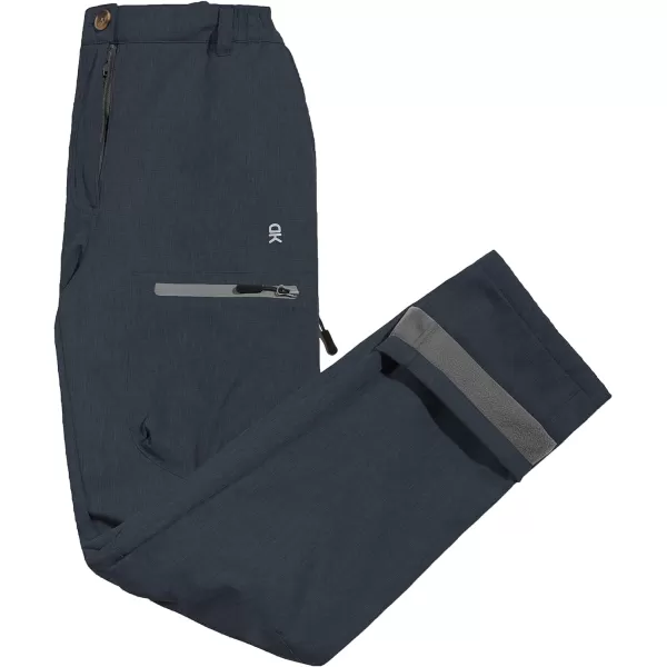 Little Donkey Andy Women's Windproof Hiking Cargo Pants Fleece Lined Water Repellent Ski Snow Softshell Pants