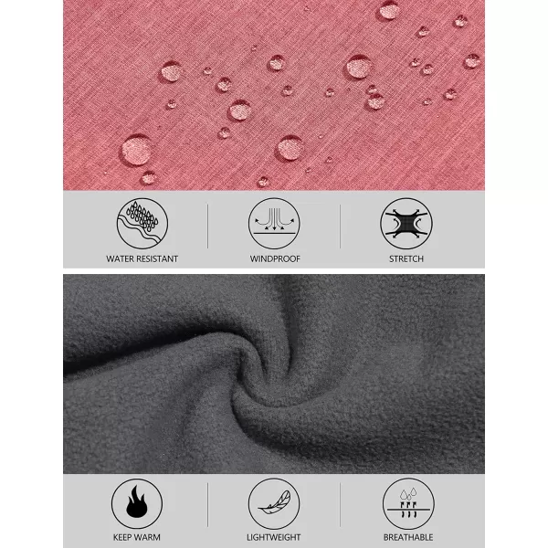 Little Donkey Andy Women's Windproof Hiking Cargo Pants Fleece Lined Water Repellent Ski Snow Softshell Pants