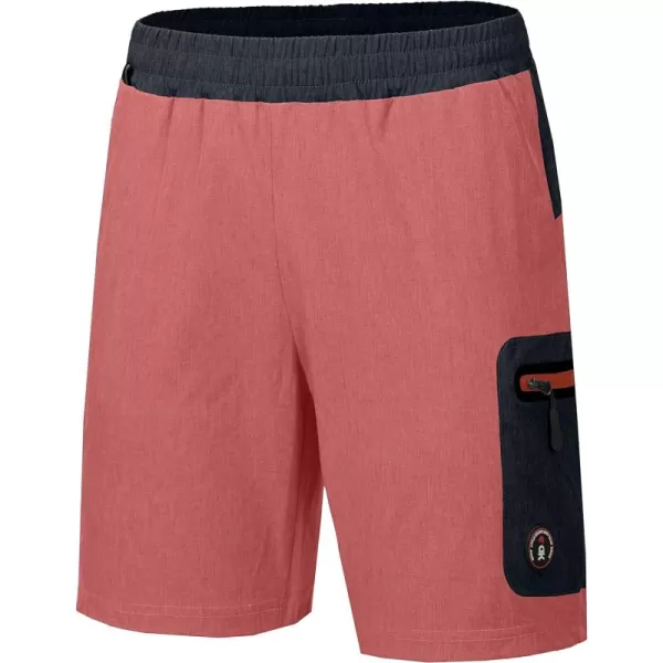 Little Donkey Andy Men's 7 Inches Quick Dry Golf Shorts Stretch Lightweight Hiking Shorts with Liner and Pockets