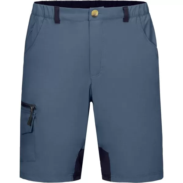 Little Donkey Andy Men's Golf Hiking Cargo Shorts Quick Dry Stretch Lightweight Outdoor Shorts with Zipper Pockets,9 Inch
