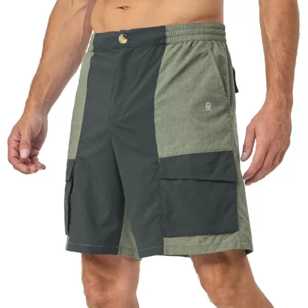 Little Donkey Andy Men's Hiking Cargo Shorts Quick Dry Lightweight Stretch Shorts for Golf Fishing
