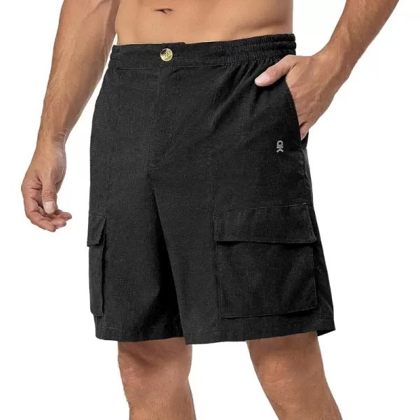 Little Donkey Andy Men's Hiking Cargo Shorts Quick Dry Lightweight Stretch Shorts for Golf Fishing