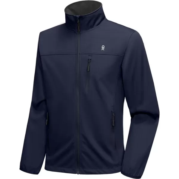 Little Donkey Andy Men's Lightweight Softshell Jacket Windbreaker for Running Travel Hiking, Windproof, Water Repellent