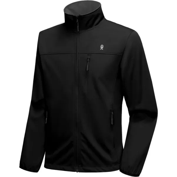 Little Donkey Andy Men's Lightweight Softshell Jacket Windbreaker for Running Travel Hiking, Windproof, Water Repellent