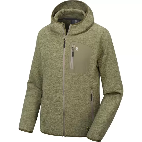 Little Donkey Andy Men's Running Jacket Warm Fleece Hooded Hiking Golf