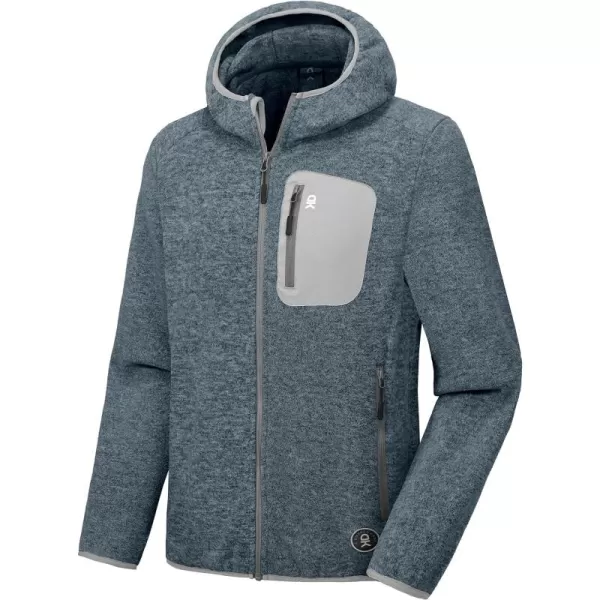 Little Donkey Andy Men's Running Jacket Warm Fleece Hooded Hiking Golf