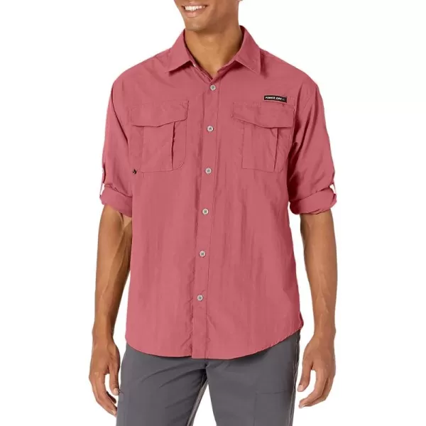 Little Donkey Andy Men's UPF 50+ UV Protection Shirt, Long Sleeve Fishing Shirt, Breathable and Fast Dry