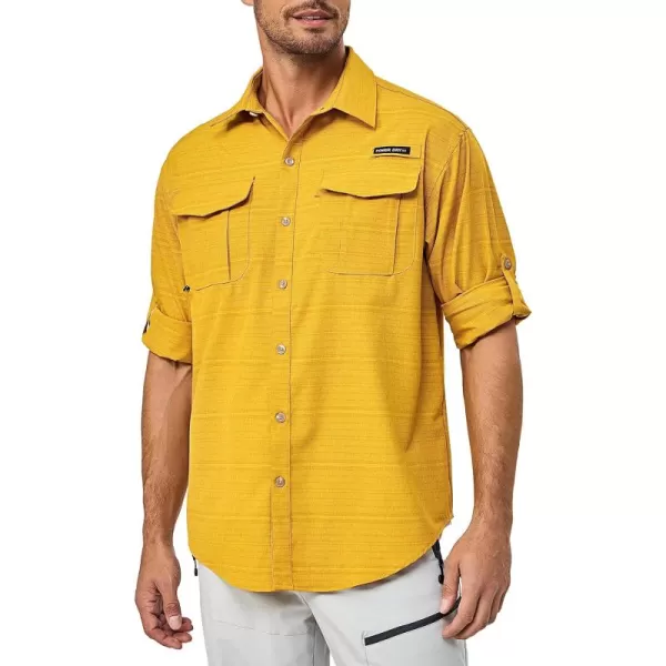 Little Donkey Andy Men's UPF 50+ UV Protection Shirt, Long Sleeve Fishing Shirt, Breathable and Fast Dry