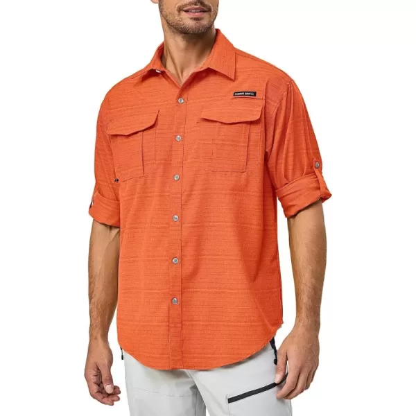 Little Donkey Andy Men's UPF 50+ UV Protection Shirt, Long Sleeve Fishing Shirt, Breathable and Fast Dry