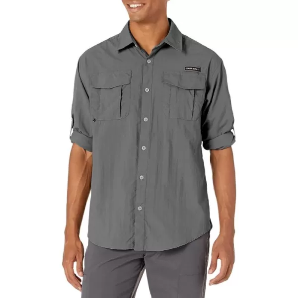 Little Donkey Andy Men's UPF 50+ UV Protection Shirt, Long Sleeve Fishing Shirt, Breathable and Fast Dry