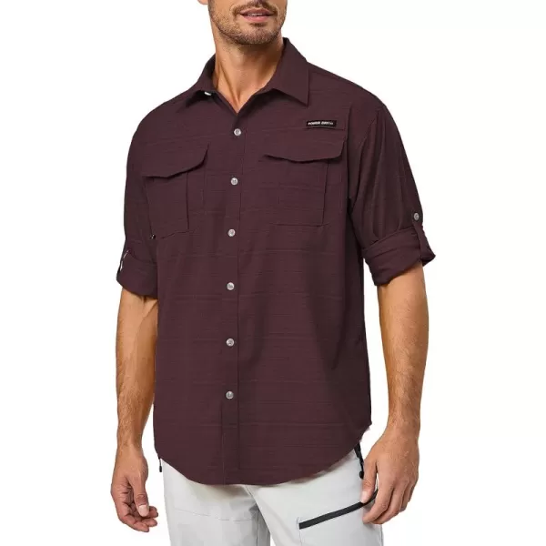 Little Donkey Andy Men's UPF 50+ UV Protection Shirt, Long Sleeve Fishing Shirt, Breathable and Fast Dry