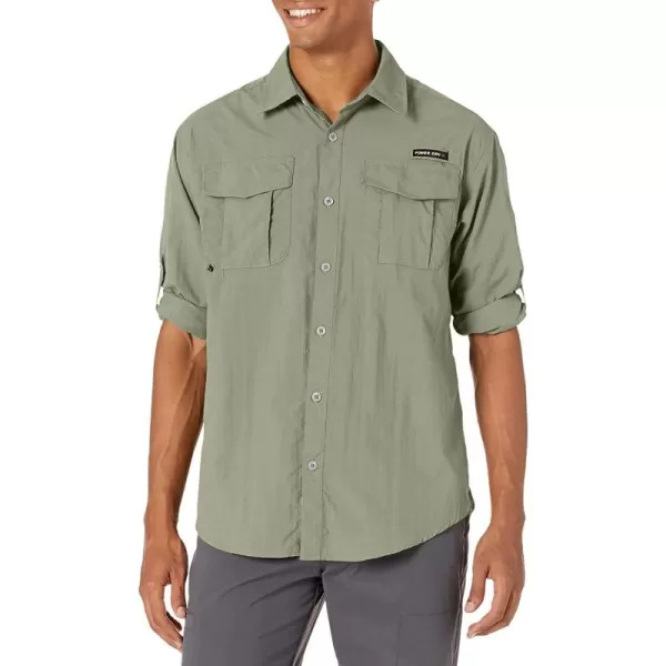 Little Donkey Andy Men's UPF 50+ UV Protection Shirt, Long Sleeve Fishing Shirt, Breathable and Fast Dry