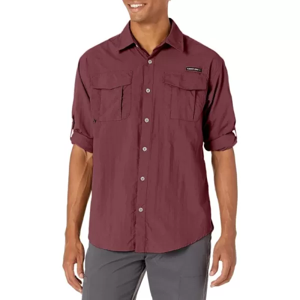 Little Donkey Andy Men's UPF 50+ UV Protection Shirt, Long Sleeve Fishing Shirt, Breathable and Fast Dry