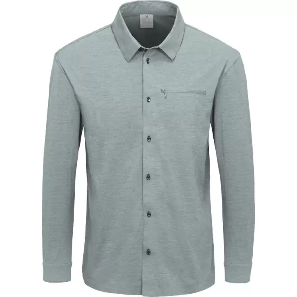 Little Donkey Andy Men's UPF 50+ UV Protection Shirts, Cooling Quick-Dry Performance Fishing Shirts for Outdoor
