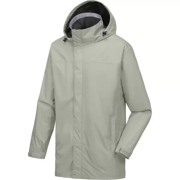 Little Donkey Andy Men's Waterproof Rain Jacket Outdoor Lightweight Rain Shell Coat for Hiking,Golf,Travel