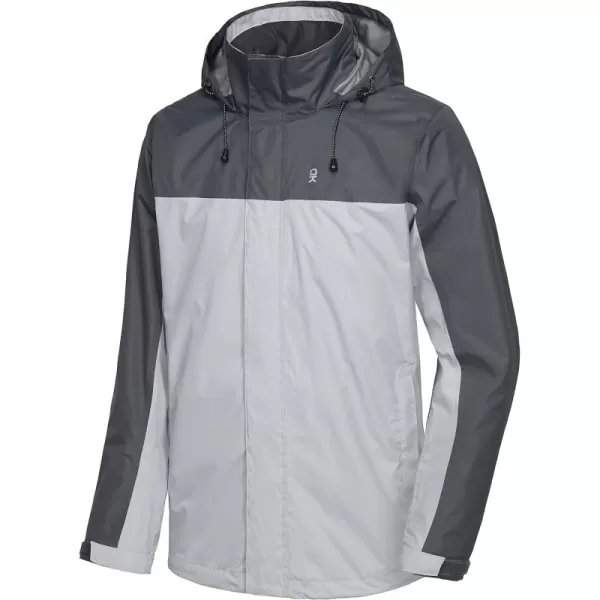 Little Donkey Andy Men's Waterproof Rain Jacket Outdoor Rain Shell Coat for Hiking,Golf,Travel