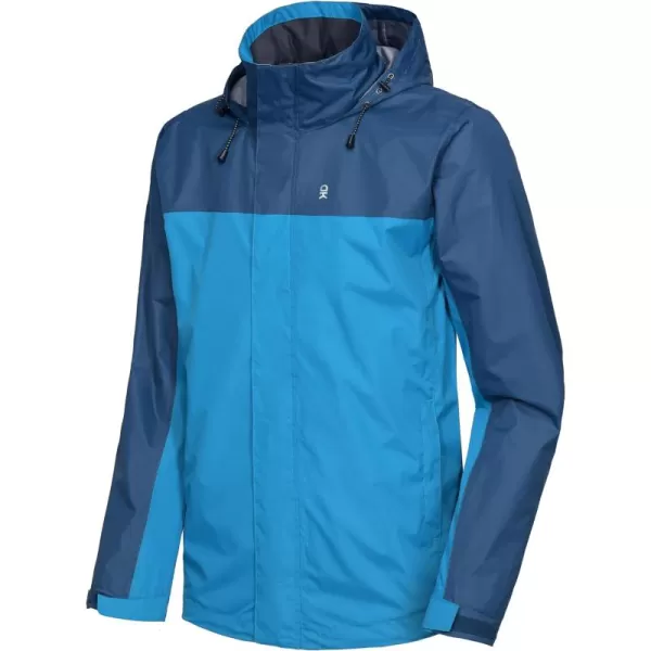 Little Donkey Andy Men's Waterproof Rain Jacket Outdoor Rain Shell Coat for Hiking,Golf,Travel