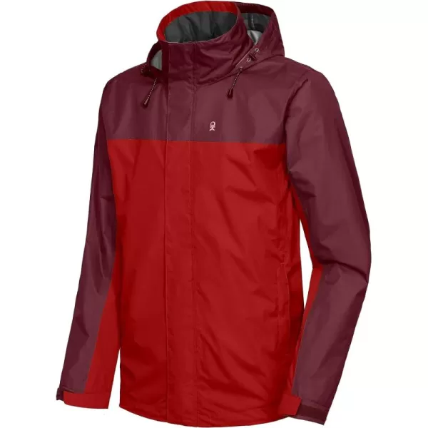 Little Donkey Andy Men's Waterproof Rain Jacket Outdoor Rain Shell Coat for Hiking,Golf,Travel