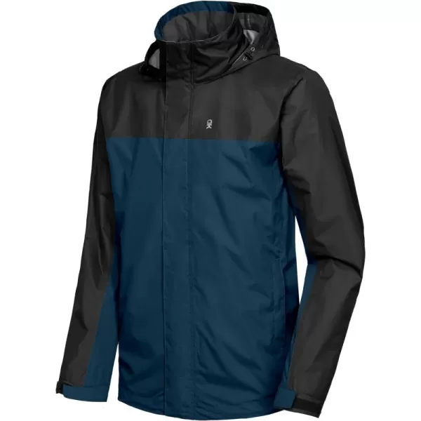 Little Donkey Andy Men's Waterproof Rain Jacket Outdoor Rain Shell Coat for Hiking,Golf,Travel