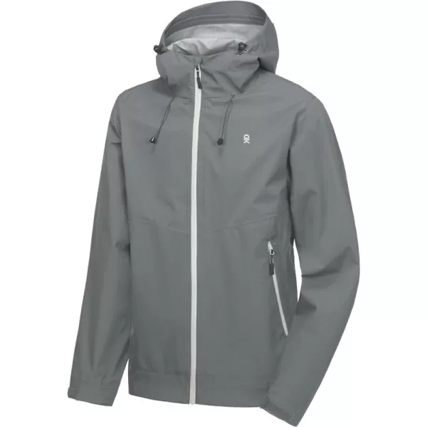 Little Donkey Andy Men's Waterproof Rain Jacket Outdoor Rain Shell Coat for Hiking,Golf,Travel
