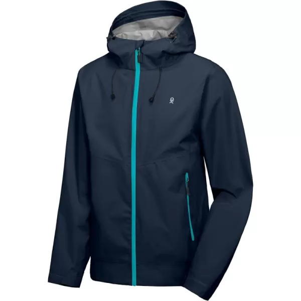 Little Donkey Andy Men's Waterproof Rain Jacket Outdoor Rain Shell Coat for Hiking,Golf,Travel