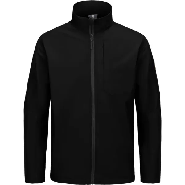 Little Donkey Andy Men's Waterproof Windbreaker Jacket, Fleece Lined Rain Jackets, Warm Golf Jacket With Pockets
