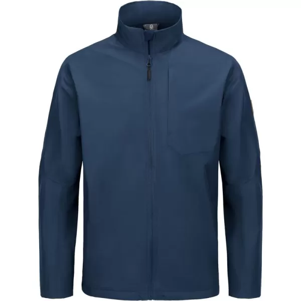 Little Donkey Andy Men's Waterproof Windbreaker Jacket, Fleece Lined Rain Jackets, Warm Golf Jacket With Pockets
