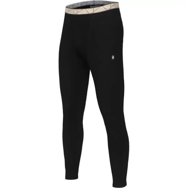 Little Donkey Andy Men's Wool Thermal Underwear, Wicking Base Layer Men Cold Weather