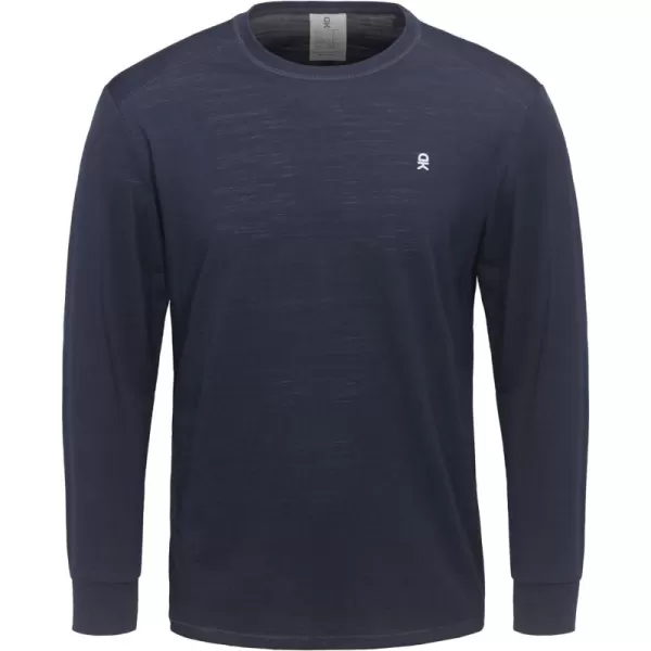 Little Donkey Andy Men's Wool Thermal Underwear, Wicking Base Layer Men Cold Weather
