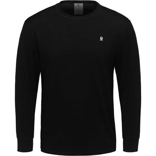 Little Donkey Andy Men's Wool Thermal Underwear, Wicking Base Layer Men Cold Weather