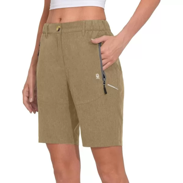 Little Donkey Andy Women's 9 Inches Shorts Lightweight Quick Dry Stretch Hiking Golf Travel