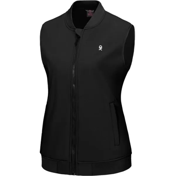 Little Donkey Andy Womens Fleece Lined Softshell Vest Lightweight Windproof Sleeveless Jacket for Running Golfing Travel
