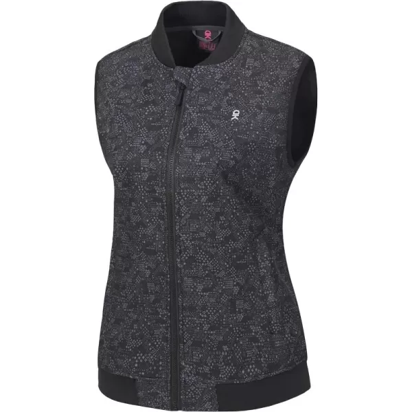 Little Donkey Andy Womens Fleece Lined Softshell Vest Lightweight Windproof Sleeveless Jacket for Running Golfing Travel