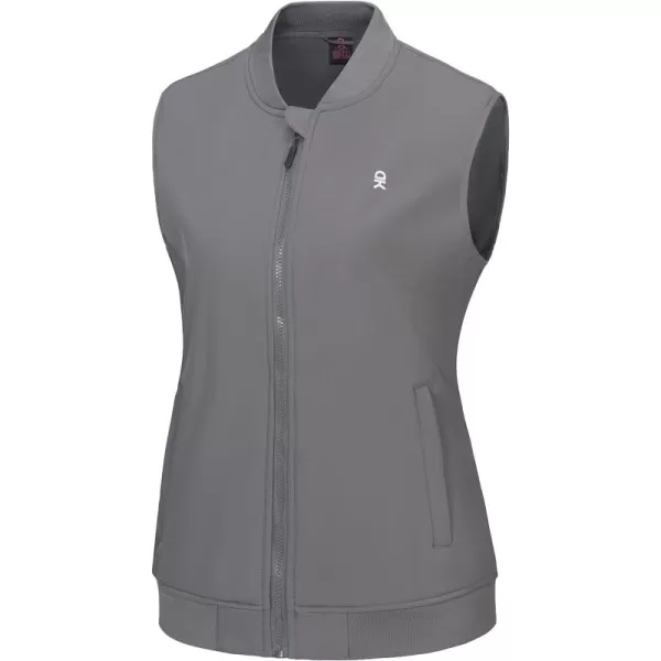 Little Donkey Andy Womens Fleece Lined Softshell Vest Lightweight Windproof Sleeveless Jacket for Running Golfing Travel