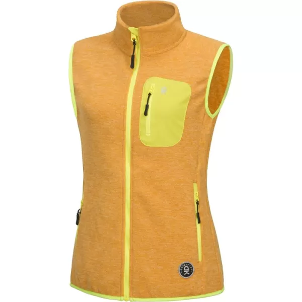 Little Donkey Andy Women's Fleece Vest Full Zip Sweater,Lightweight Warm Sleeveless Jacket for Hiking Golf