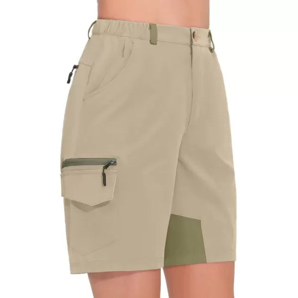 Little Donkey Andy Women's Golf Hiking Shorts Lightweight Quick Dry Outdoor Summer Shorts with Pockets 9 inch