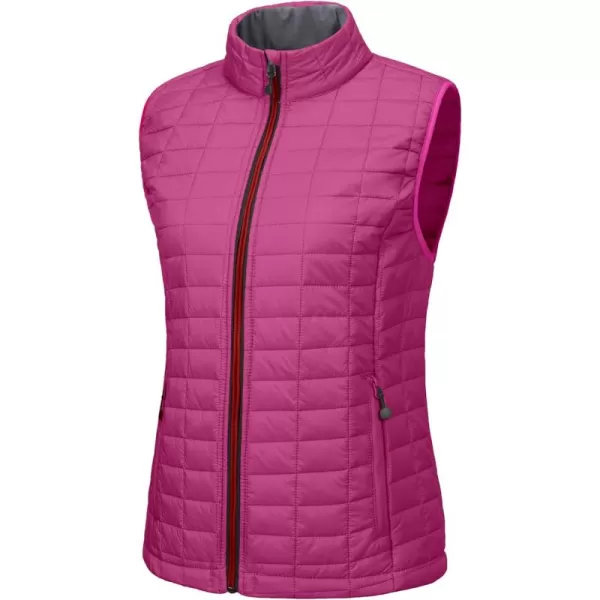 Little Donkey Andy Women's Puffer Vest, Lightweight Warm Sleeveless Jacket for Hiking Travel Golf