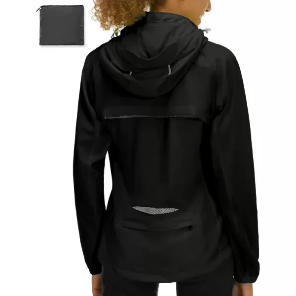 Little Donkey Andy Women's Quick-Dry Running Jacket UPF 50+ Cycling Jacket with Detachable Sleeves and Hood