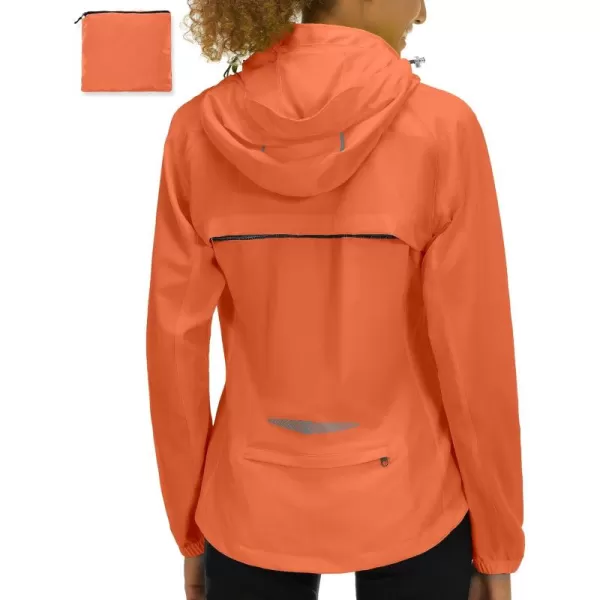 Little Donkey Andy Women's Quick-Dry Running Jacket UPF 50+ Cycling Jacket with Detachable Sleeves and Hood