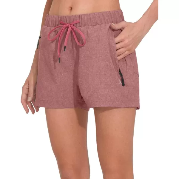 Little Donkey Andy Women's Quick Dry Running Shorts, 3 Inch Breathable Golf Hiking Athletic Shorts with Liner, Air Hole Tech