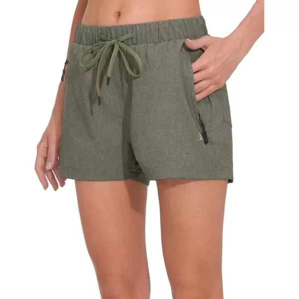 Little Donkey Andy Women's Quick Dry Running Shorts, 3 Inch Breathable Golf Hiking Athletic Shorts with Liner, Air Hole Tech