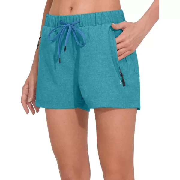 Little Donkey Andy Women's Quick Dry Running Shorts, 3 Inch Breathable Golf Hiking Athletic Shorts with Liner, Air Hole Tech