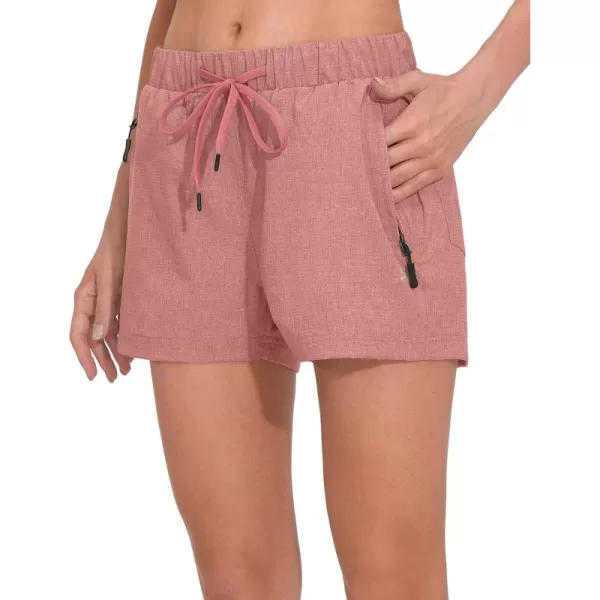 Little Donkey Andy Women's Quick Dry Running Shorts, 3 Inch Breathable Golf Hiking Athletic Shorts with Liner, Air Hole Tech