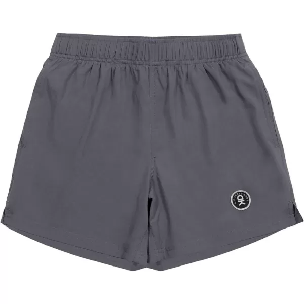 Little Donkey Andy Women's Quick-Dry Running Shorts, High Waist Stretch Workout Hiking Bicycle Athletic Shorts with Liner