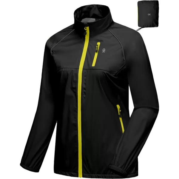 Little Donkey Andy Women's Rain Cycling Stretch Jacket with Hood, Windproof and Waterproof, Ultralight Packable
