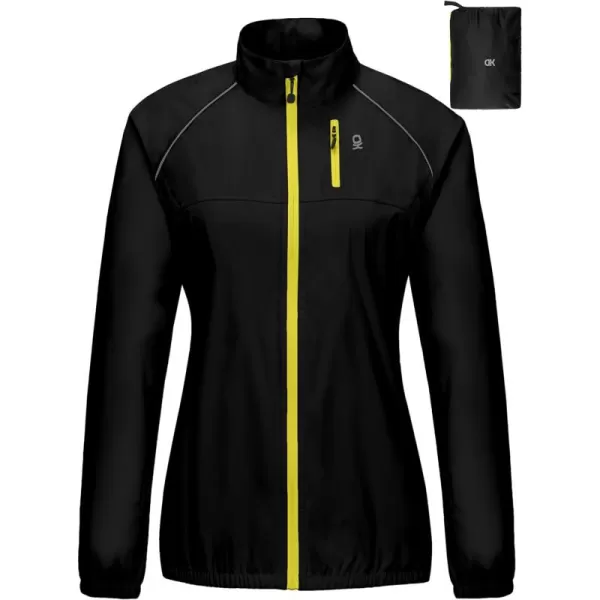 Little Donkey Andy Women's Rain Cycling Stretch Jacket with Hood, Windproof and Waterproof, Ultralight Packable