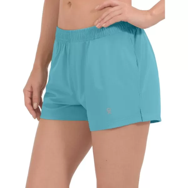 Little Donkey Andy Women's Running Shorts,Quick Dry Athletic Shorts Lightweight Active Workout Gym Shorts