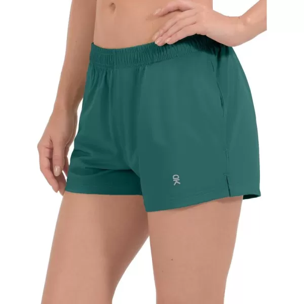 Little Donkey Andy Women's Running Shorts,Quick Dry Athletic Shorts Lightweight Active Workout Gym Shorts